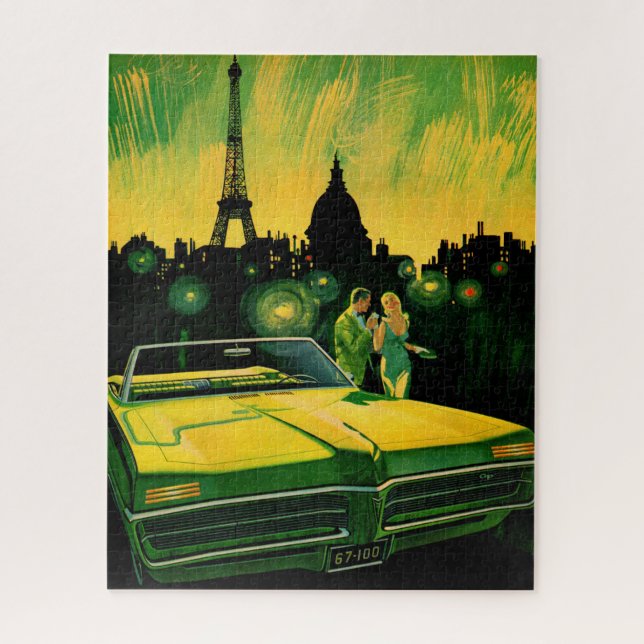 Puzzle Bonneville 1960 convertible (Vertical)