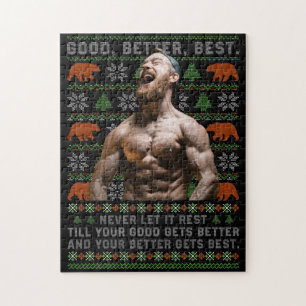 Puzzle Bons Meilleurs Pires Costumes de Noël Personnalisé