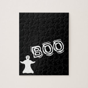 Puzzle Boo Ghost Black Halloween frustrant