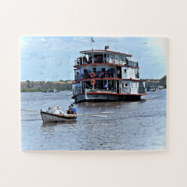 Puzzle: Boote auf dem Murray River South Australia