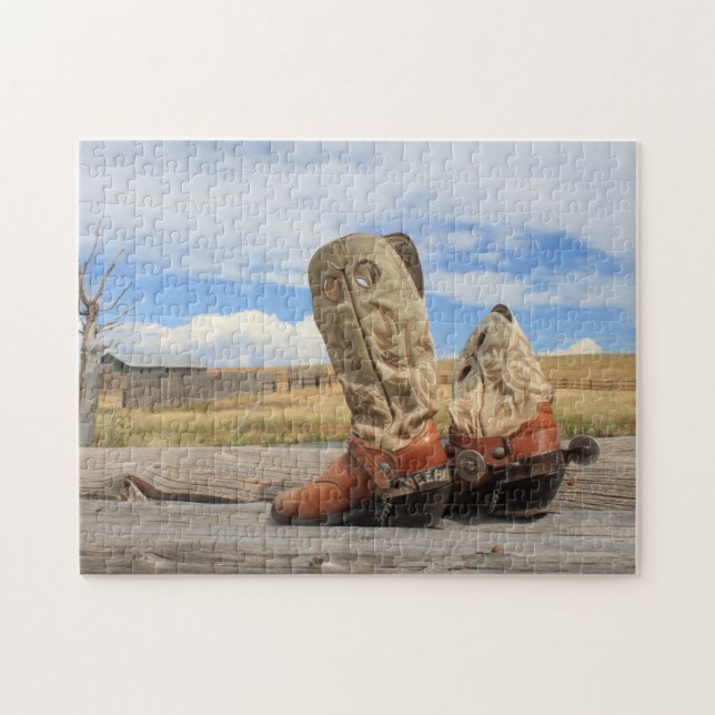 Puzzle Boots and Spents (Horizontal)