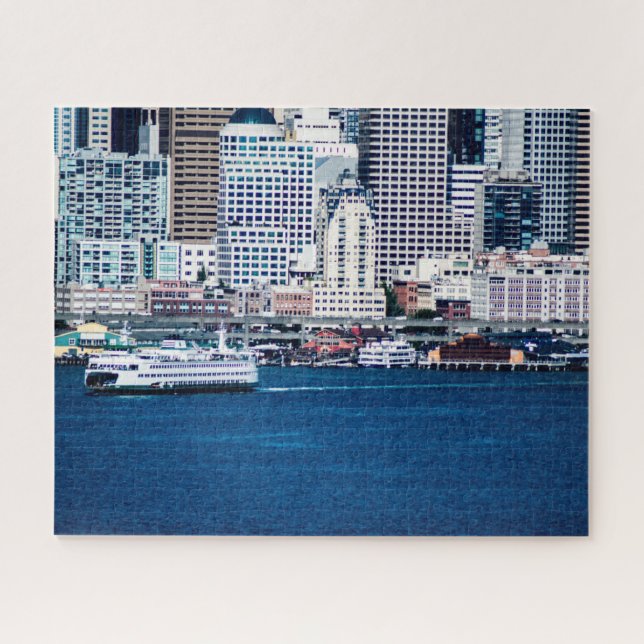 Puzzle Bord de mer de Seattle - grand (Horizontal)