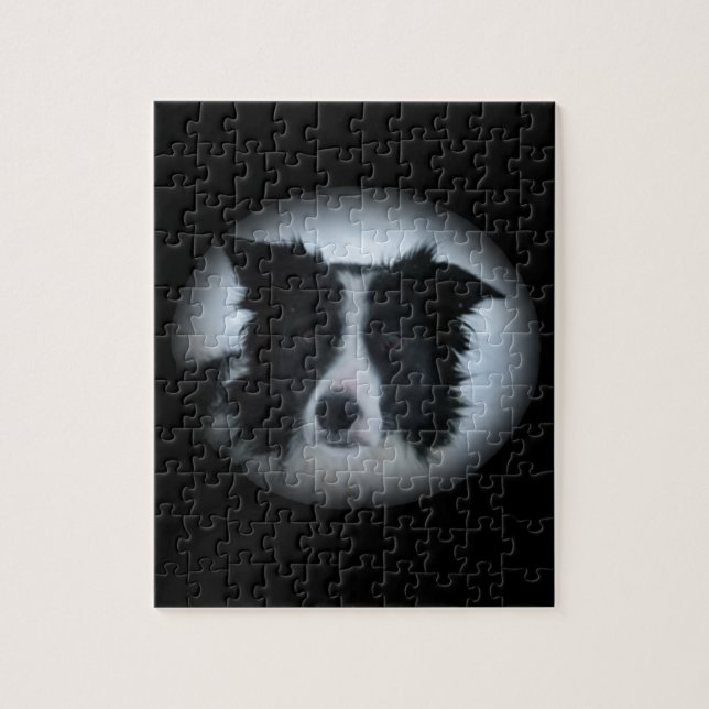 Puzzle Border collie (Vertical)