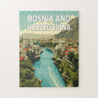 Bosnie-Herzégovine Illustration Art Voyage
