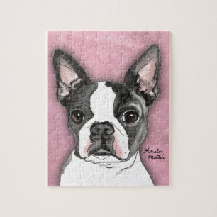 Puzzle Boston Terrier