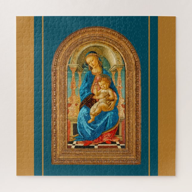 Puzzle Botticelli Madonna et son enfant (Vertical)