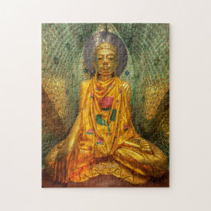 Puzzle Bouddha d'or dans le temple