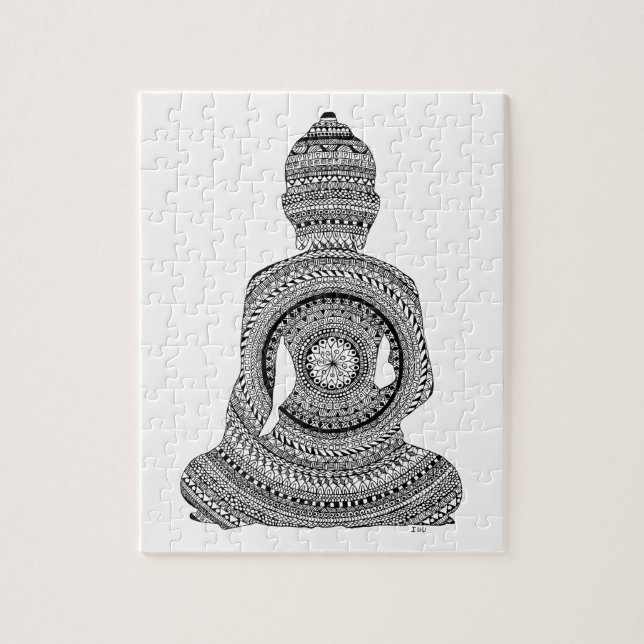 Puzzle Bouddha GraphiZen (Vertical)