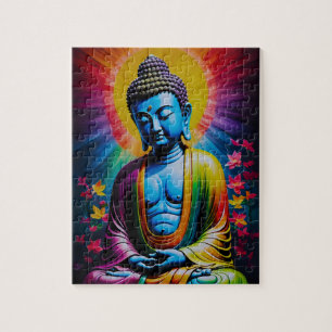 Puzzle Bouddha Rayons Sacrés de Paix