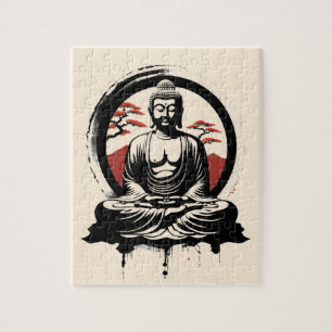 Puzzle Bouddha Zen japonais