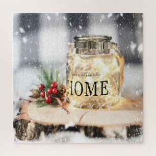 Puzzle Bougie, Holly Berry, Vacances