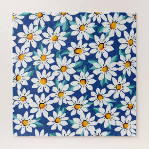 Puzzle Bougies printanières : motif floral tendance.