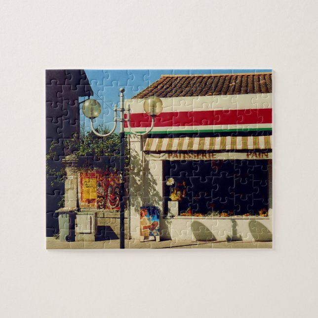 Puzzle Boulangerie française de village (Horizontal)