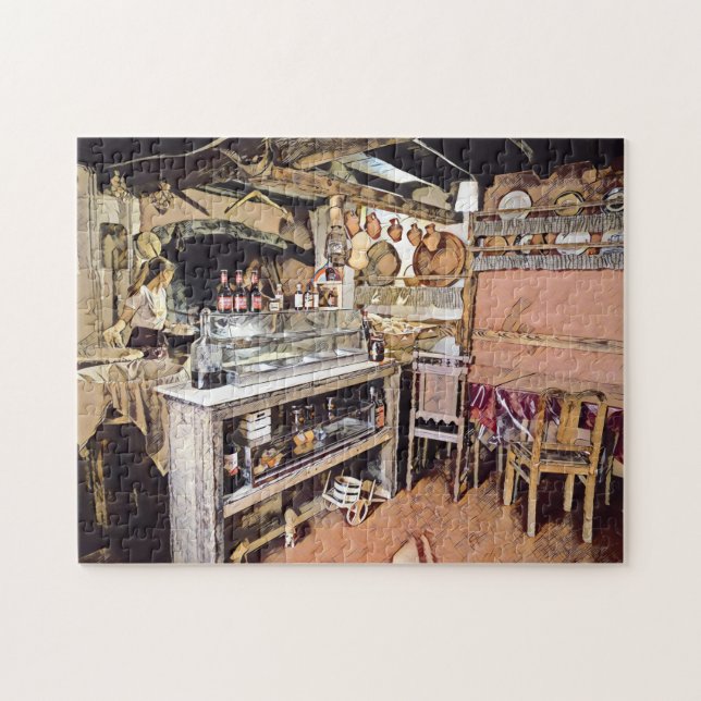 Puzzle Boulangerie Obidos - Portugal (Horizontal)