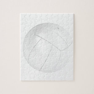 Puzzle Boule blanche de volleyball