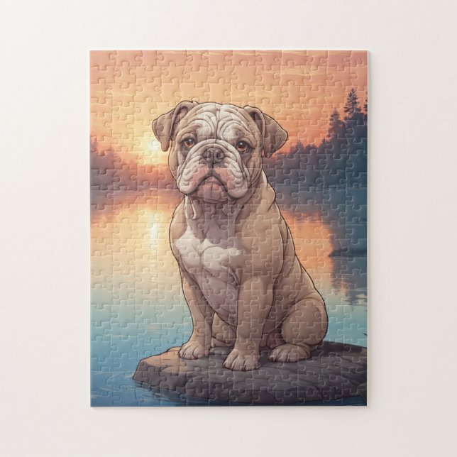 Puzzle Bouledogue (Vertical)