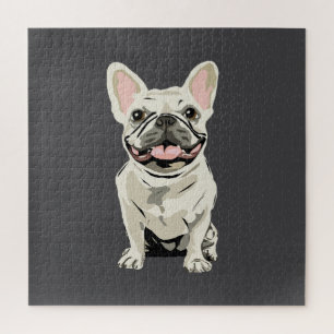 Puzzle Bouledogue Français Crème,