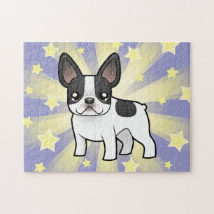 Puzzle Bouledogue français de bande dessinée