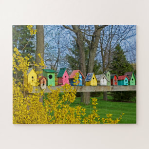 Puzzle Boulevard Birdhouse