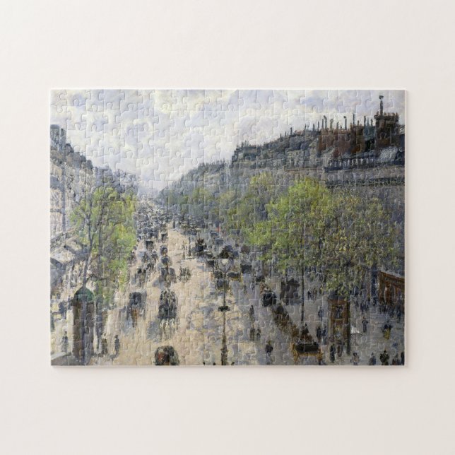 Puzzle Boulevard Montmartre Printemps Paris Camille Pissa (Horizontal)