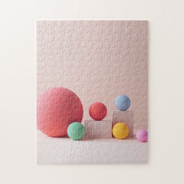 Puzzle Bouncy Balls (Vertical)
