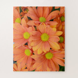 Puzzle Bouquet de belles fleurs orange