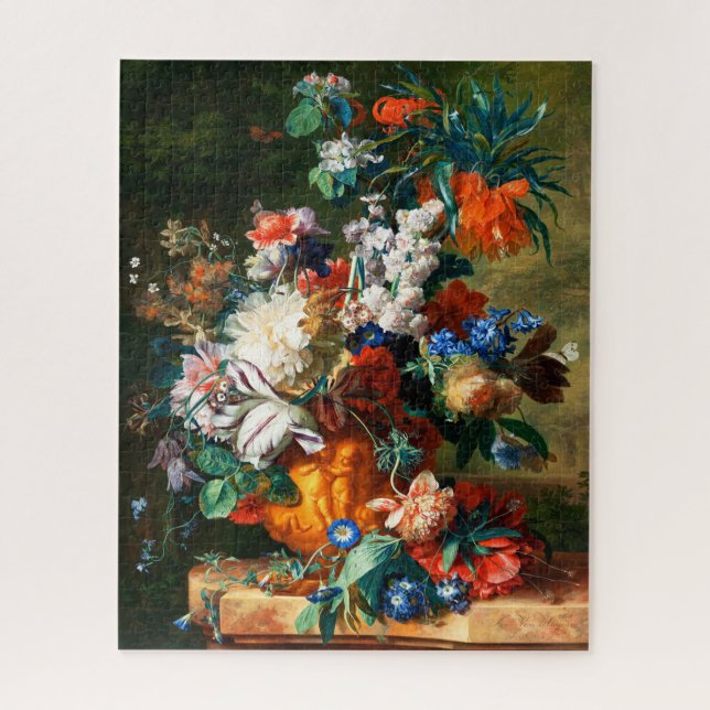 Puzzle Bouquet de fleurs dans un Urn  Jan van Huysum (Vertical)