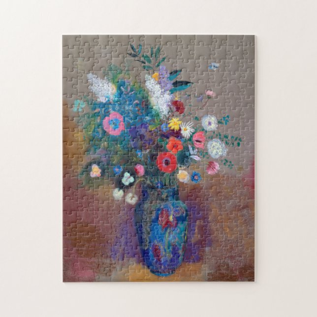 Puzzle Bouquet de fleurs, Redon (Vertical)