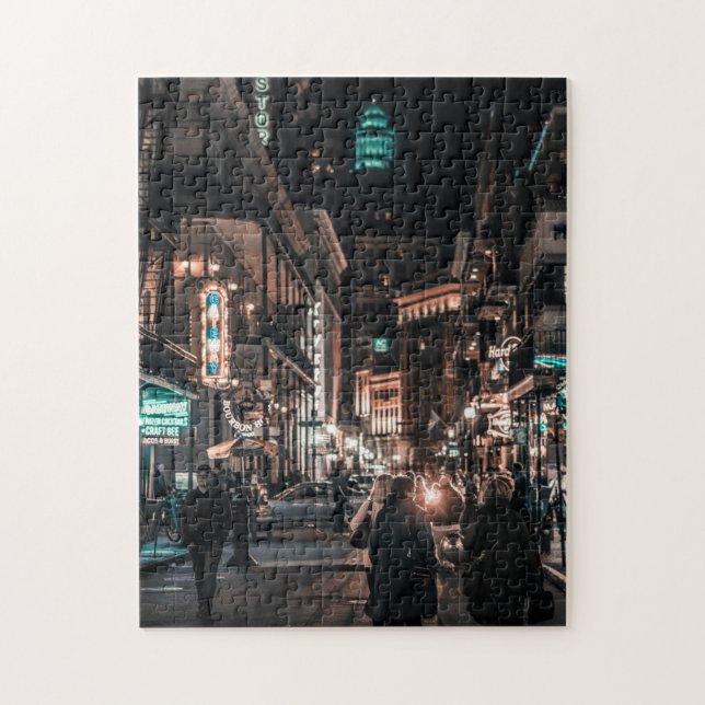 Puzzle Bourbon Street Nouvelle-Orléans (Vertical)