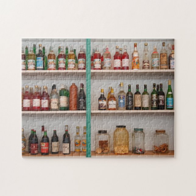 Puzzle Bouteilles de liqueur (Horizontal)