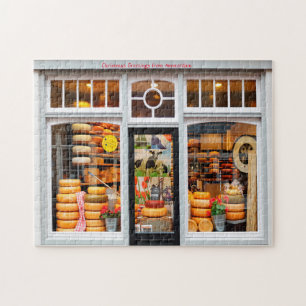 Puzzle Boutique de fromage à Amsterdam. Puzzle.