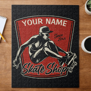 Puzzle Boutique de patinage personnalisée Grab Trick Skat