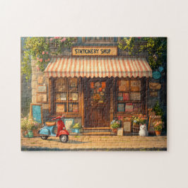 Puzzle Boutique papeterie parisienne Cosy Street Scène av
