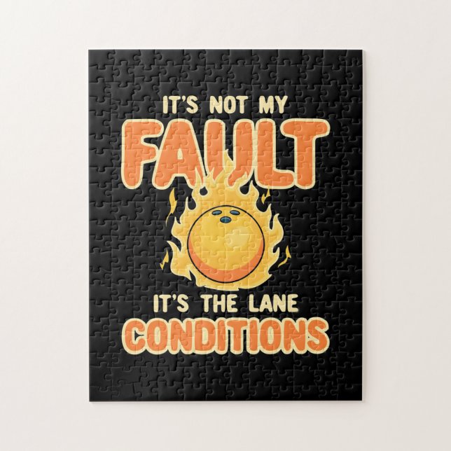 Puzzle Bowling C'Est L'État De La Voie (Vertical)