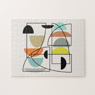 Puzzle "Bowls" modernes du milieu du siècle