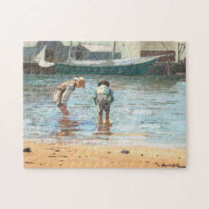 Puzzle Boys Wading Winslow Homer
