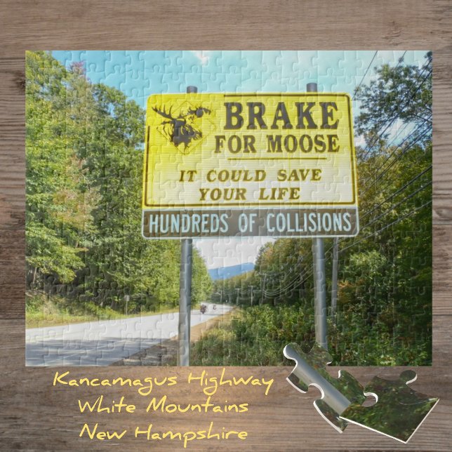 Puzzle Brake for Moose Kancamagus Highway New Hampshire (Créateur téléchargé)