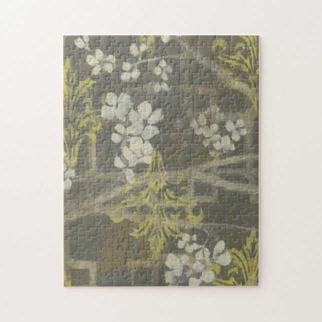 Puzzle Branche de fleurs à motifs I (Vertical)