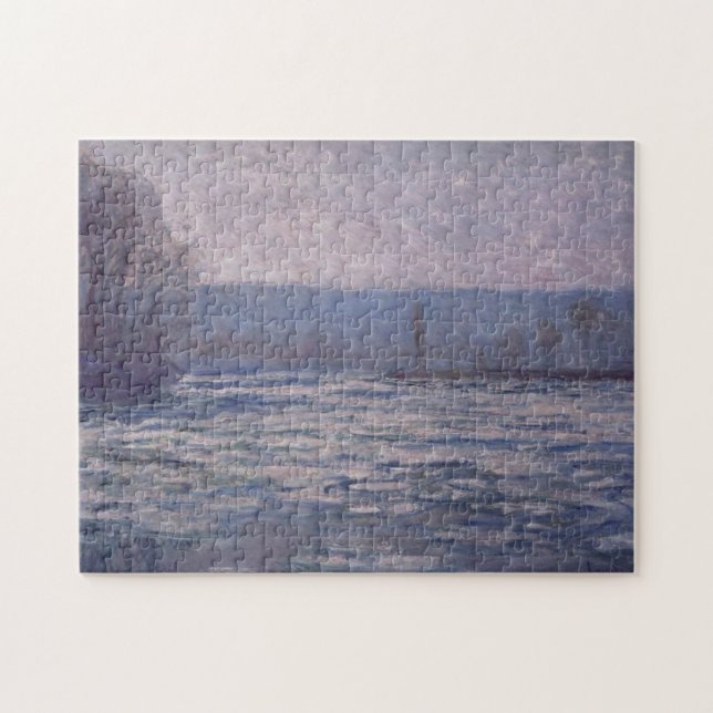 Puzzle Brise de glace sur la Seine Bennecourt Monet Beaux (Horizontal)
