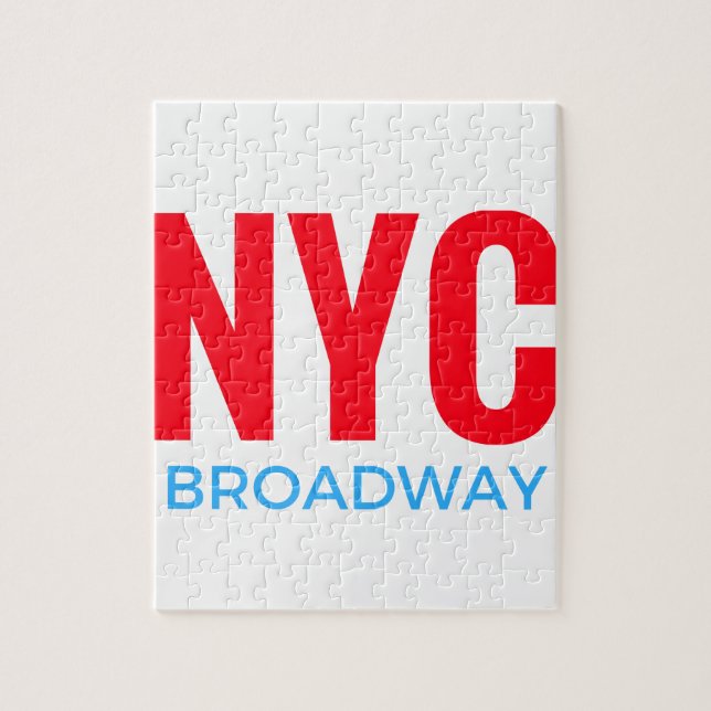 Puzzle Broadway de NYC (Vertical)