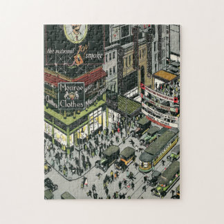 Puzzle Broadway, Times Carré, rues New York la nuit