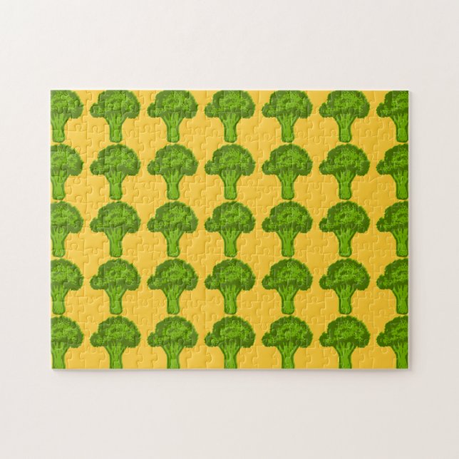Puzzle Brocoli Graphique (Horizontal)