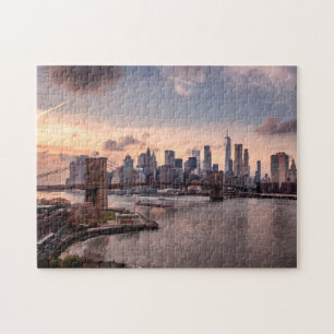 Puzzle Brooklyn Bridge et Lower Manhattan