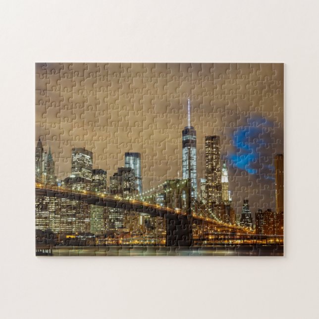 Puzzle Brooklyn Bridge Photo New York City (Horizontal)