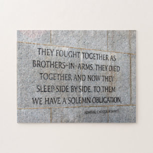 Puzzle Brothers in Arms Memorial 2ÈME GUERRE MONDIALE