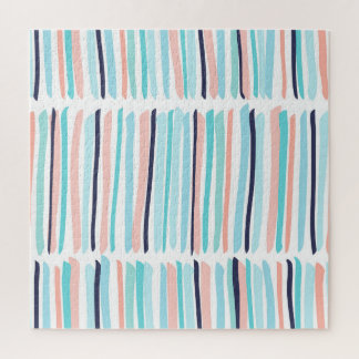 Puzzle Brush Strokes colorés : Scribble Vintage.