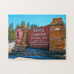 Puzzle Bryce Canyon National Park Utah.