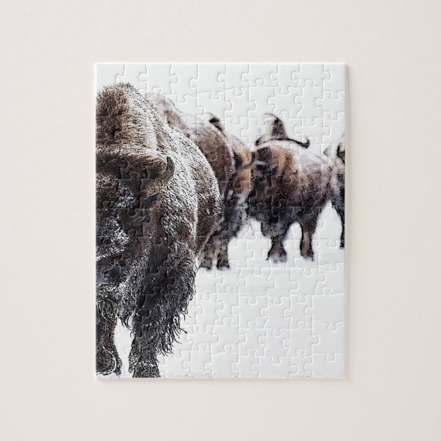 Puzzle Buffalo (Vertical)