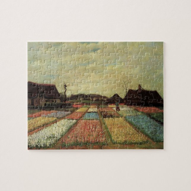 Puzzle Bulb Fields par Vincent van Gogh (Horizontal)