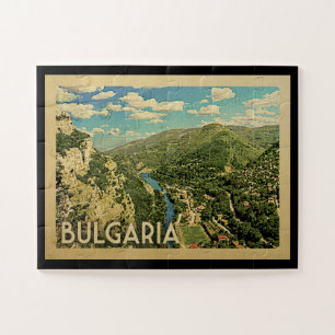 Puzzle Bulgarie Allemagne Vintage voyage